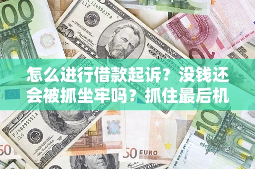 北京怎么进行借款起诉？没钱还会被抓坐牢吗？抓住最后机会！