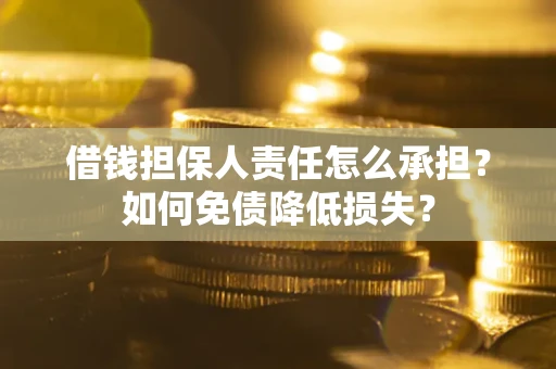 北京借钱担保人责任怎么承担？如何免债降低损失？