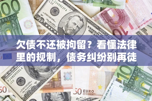 北京欠债不还被拘留？看懂法律里的规制，债务纠纷别再徒劳奔波