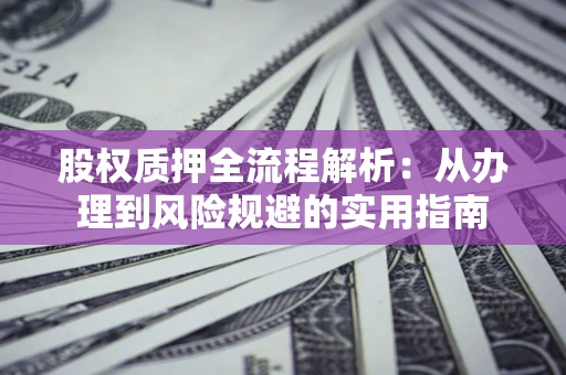 北京股权质押全流程解析：从办理到风险规避的实用指南