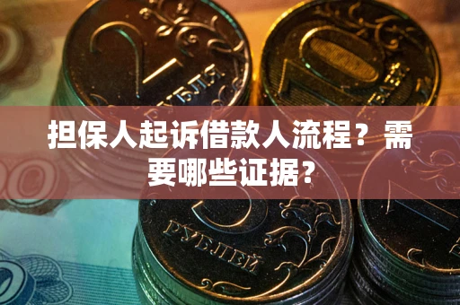 北京担保人起诉借款人流程？需要哪些证据？